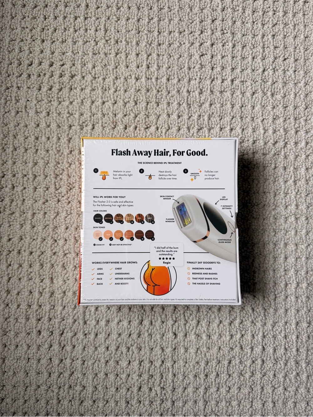 nood The Flasher 2.0 Hair Reduction Device - Picture 2 of 4